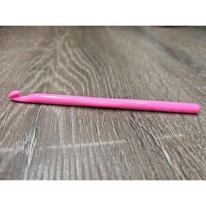 Large Crochet Hooks 7mm Ergonomic Plastic Crochet Hooks Pink